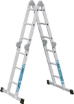 Vielzweckleiter Alu 4x3 Sprossen geklappt H1020xB750xT260mm Zarges Multitec M