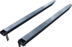 Vorkverlenging gesloten L=1800 mm, antracietgrijs Tanddwarsdoorsnede BxH 125x50mm Eichinger