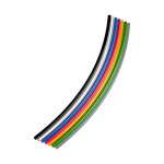 Polyamide hose Hose Ø 10x1, red