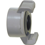 Threaded piece Female thread G 1", plastic GEKA plus 40113PL