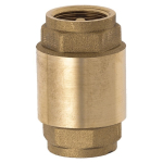 Euro terugslagklep, zwaar Binnendraad G 2", max. 18 bar, MS GEKA 5699