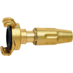 Sproeikop met geka koppeling 3/4" NW 19 mm, MS GEKA 8083K
