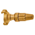 Spray nozzle with Gekak coupling, heavy 1" NW 25 mm, MS GEKA plus 84K