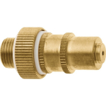 Nozzle atomiser, straight AG M 11x11.5 mm bore, MS GEKA plus 489G