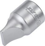 Bit met sleufschroevendraaier 1/2" SW 3x19 mm L=38 mn verchroomd Hazet 980-3X19