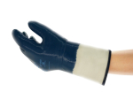 Handschuhe Nitril Gr.10 L=320 mm Sicherheitsstulpe blau Ansell ActivArmr Hycron 27-810