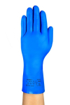 Nitrile chemical protection gloves L=310 latex-free blue Ansell Alpha Tec 37-310