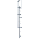 Climbing ladder anodised aluminium Climbing height up to 4.80 m Zarges