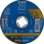 Snijschijf 125-1,0 PSF SteelOX/X-LOCK Pferd
