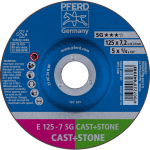 Opruwschijf E 125-7 SG CAST+Stone (PU=2 st.) Pferd