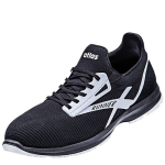 safety shoes size 38 W10 S1P, dark black Atlas Runner 25