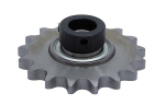 Kettenspannrad 10B-1 5/8"x3/8", Z=17 Kugellagerbohrung 20 mm, neutral