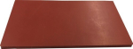 Silicone rubber plate 1200x10000x1 mm, red 60 ± 5° Shore