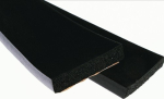 Moosgummiplatte 1000x1000x8 mm NR schwarz