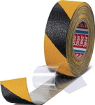 Anti-slip tape extremely flexible B 50 mm, L=18 m, yellow/black tesa 60955