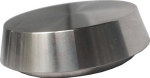 Blinde kegel DN15 mm SS AISI 304, melkpijpfitting
