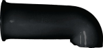 IBC Auslaufbogen S60x6, schwarz Polypropylen, MCC