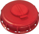IBC Deckel DN150, rot Polypropylen, MCC