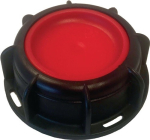 IBC Kappe / Deckel mit Entlüftung S60x6, rot Polypropylen, MCC