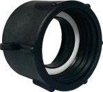 IBC Kupplung mit BSPP IG 3/4", s=60x6, schwarz Polypropylen, MCC