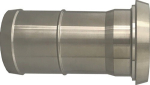 Tapered spigot MT for clamp binding DN25, without ÜWM SS AISI 316, milk pipe fitting