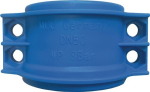 Clamping shell DN25, 25x6 mm Polypropylene blue