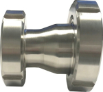 Reducer MT/VT DN40/DN25 DN40 / DN25, with 2x ÜWM SS AISI 316, milk pipe fitting