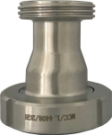 Reducer MT/VT DN40/DN25 DN40 / DN25, with ÜWM on VT SS AISI 316, milk pipe fitting