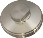 Stopper DN80 SS AISI 304, milk pipe fitting