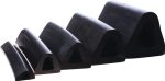 D-Fenderprofil BxH 95x110 mm, L=5 m EPDM