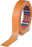 1-sided self-adhesive masking tape W 25 mm, L=50 m, orange, uncreped tesa precision crepe 4342