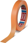 1-sided self-adhesive masking tape B 19 mm, L=50 m, orange, uncreped tesa precision crepe 4342
