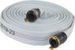 Bouw- en industrieslang 15 m Binnen-Ø 1.1/4" / 32 mm met koppelingen, Geka