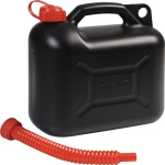 Brandstofhouder 10 liter, HD-PE zwart NU