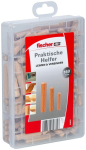 Dowel assortment Practical helpers Wooden dowels (160) fischer