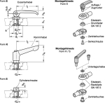 Rastgelenkset GN 187.6-27-E Edelstahl