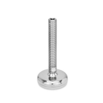 stelvoet GN 31-100-M16-250-C4-U roestvast staal