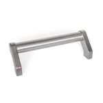 Tubular handle GN 333.6-28-200 stainless steel