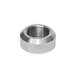 Stainless steel welding socket GN 7490-NI-G1/8-A