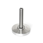 Edelstahl-Gelenkfuß GN 6311.6-50-M10-37-N