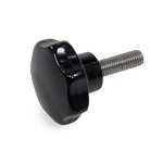 Ster knopschroef GN 6336.5-SK-25-M5-10 Draadstift van roestvrij staal