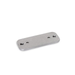 Stainless steel threaded plate GN 7247.4-NI-60-MT