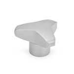 Edelstahl-Dreisterngriff (A4) GN 5345.4-25-A