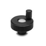 Feed wheel, cover cap grey GN 735-40-B6-D-DGR