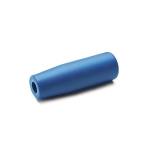 Cylinder knob GN 519.2-26-M10-VDB Visually detectable, blue