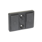 Houdmagneet, rechthoekige vorm Met gat GN 57.2-HF-70-M5-B-SW