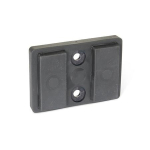 Houdmagneet, rechthoekige vorm Met gat GN 57.2-ND-70-5,5-D-SW