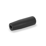 Cylinder knob GN 519.2-26-M8-SGA antibacterial, black-grey