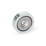 Houdmagneet, schijfvorm Met gat GN 50.4-SC-40-8-5,5