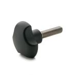 Dreisterngriff Mit Edelstahl-Schraube GN 5342-32-M6-10
